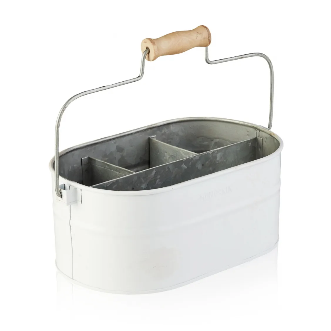 Humdakin System bucket 収納ボックス 30x19 cm, White Humdakin