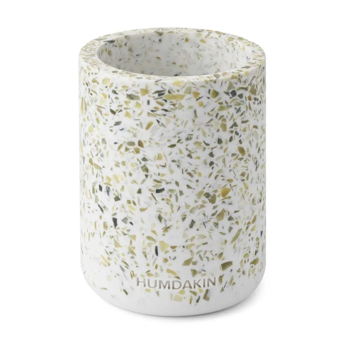 Humdakin Terrazzo 花瓶 Ø10 cm, Green-white Humdakin