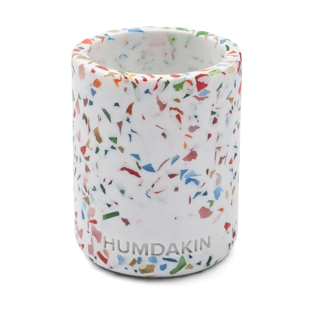 Humdakin Terrazzo 歯ブラシマグ 10 cm, Rainbow Humdakin