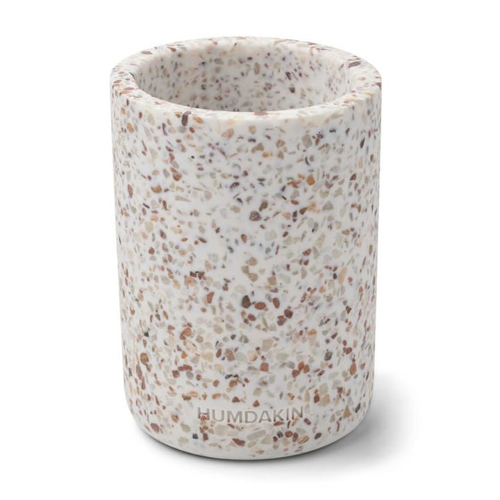 Humdakin Terrazzo 花瓶 Ø10 cm - White-brown - Humdakin