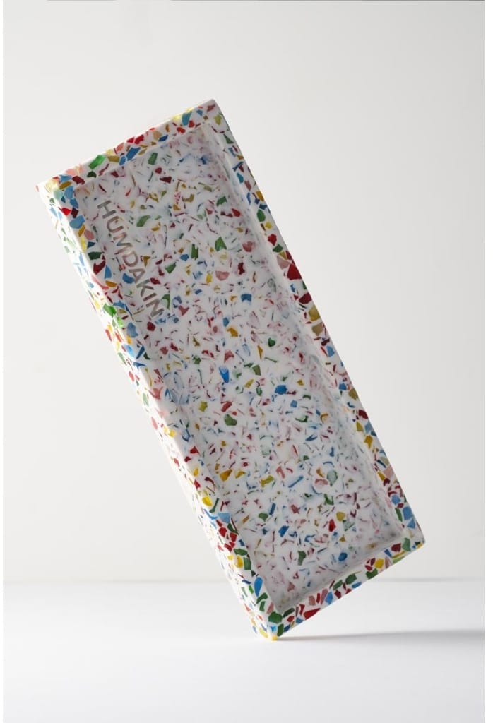 Humdakin Terrazzo トレイ 10x25 cm, Rainbow Humdakin