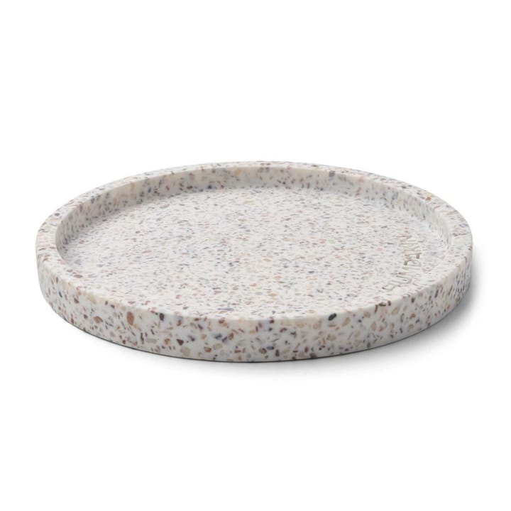 Humdakin Terrazzo ラウンドトレイ Ø20 cm - White-brown - Humdakin