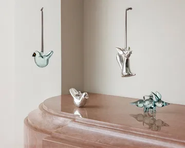 イッタラ ガラスバード 3個 - ミラー 小 3個セット - Iittala | イッタラ