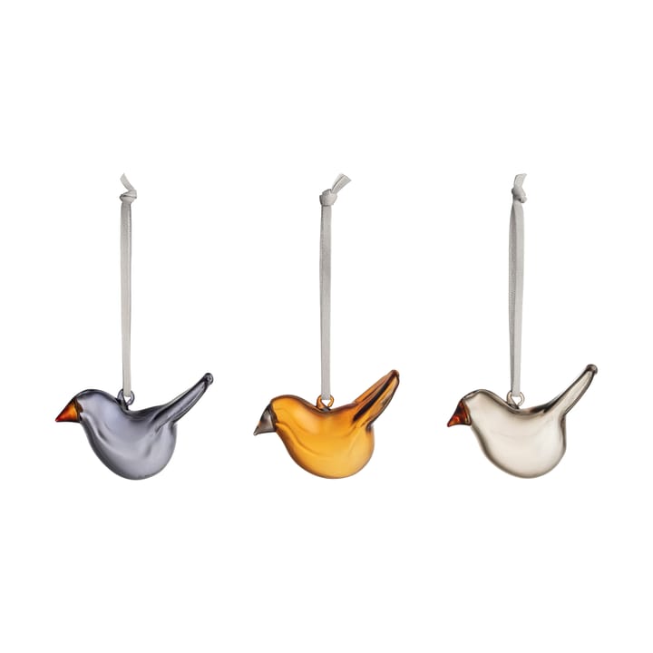 イッタラ ガラスバード 3個 - Mix - Iittala | イッタラ