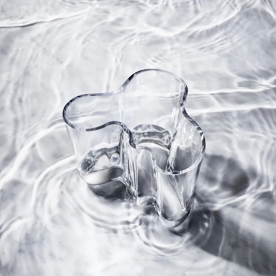 Aalto duo 花瓶, clear Iittala | イッタラ