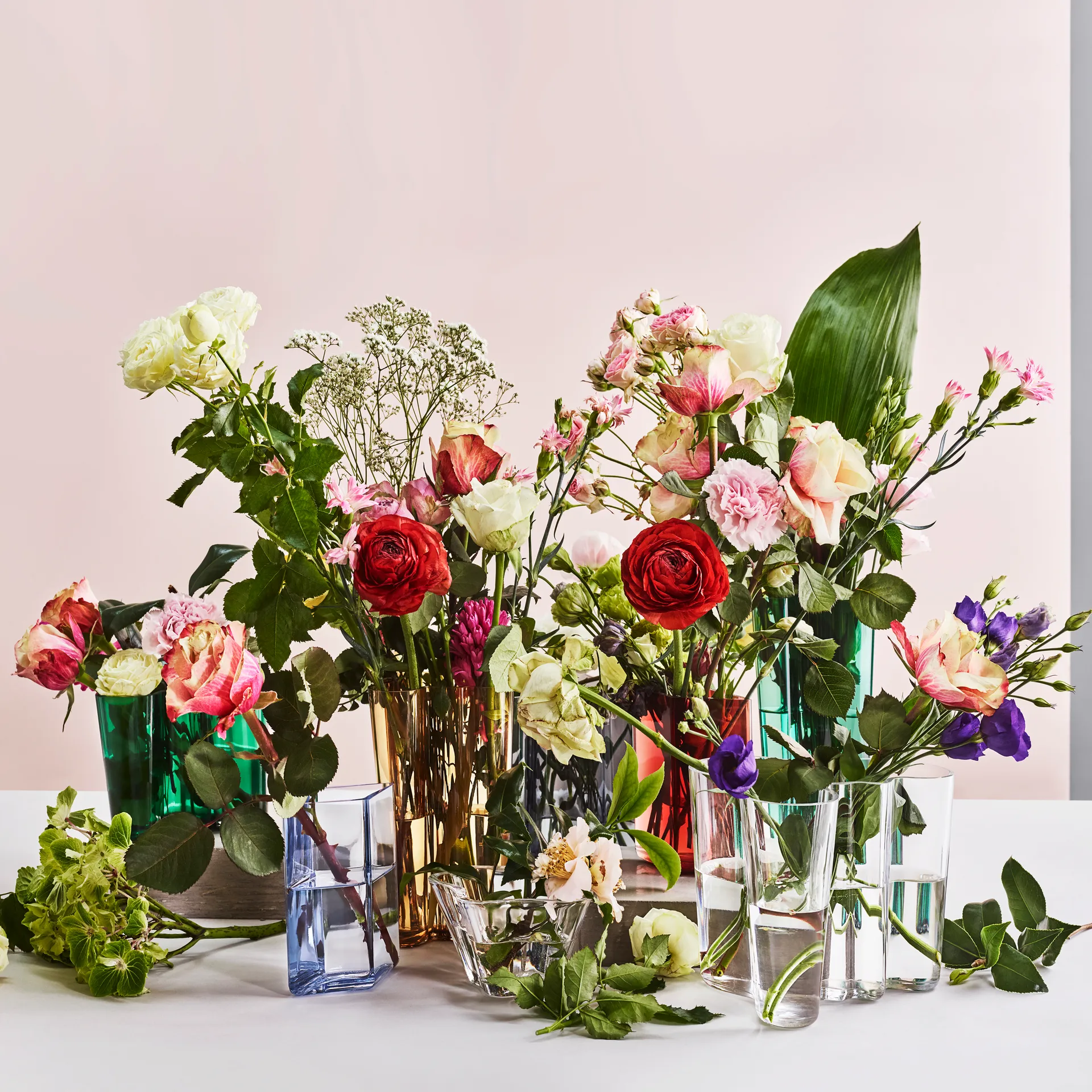 Aalto duo 花瓶, clear Iittala | イッタラ