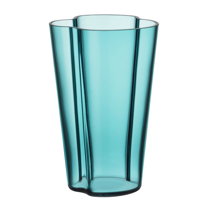 Alvar Aalto/アルヴァ・アアルト 花瓶 オーシャンブルー - 221 mm - Iittala | イッタラ