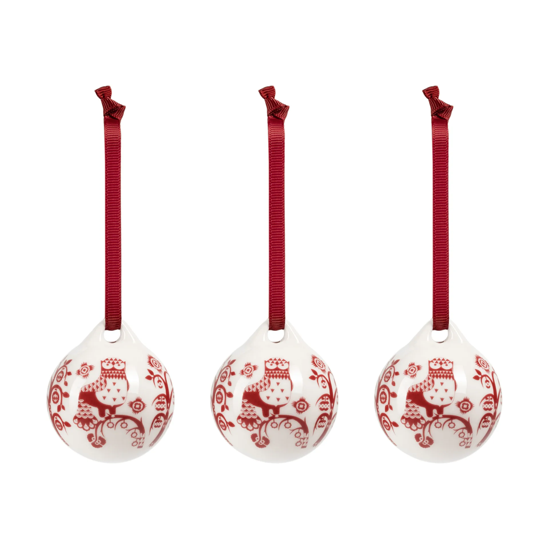 decoration, Garnet red, 5 cm, 3-pack Iittala | イッタラ