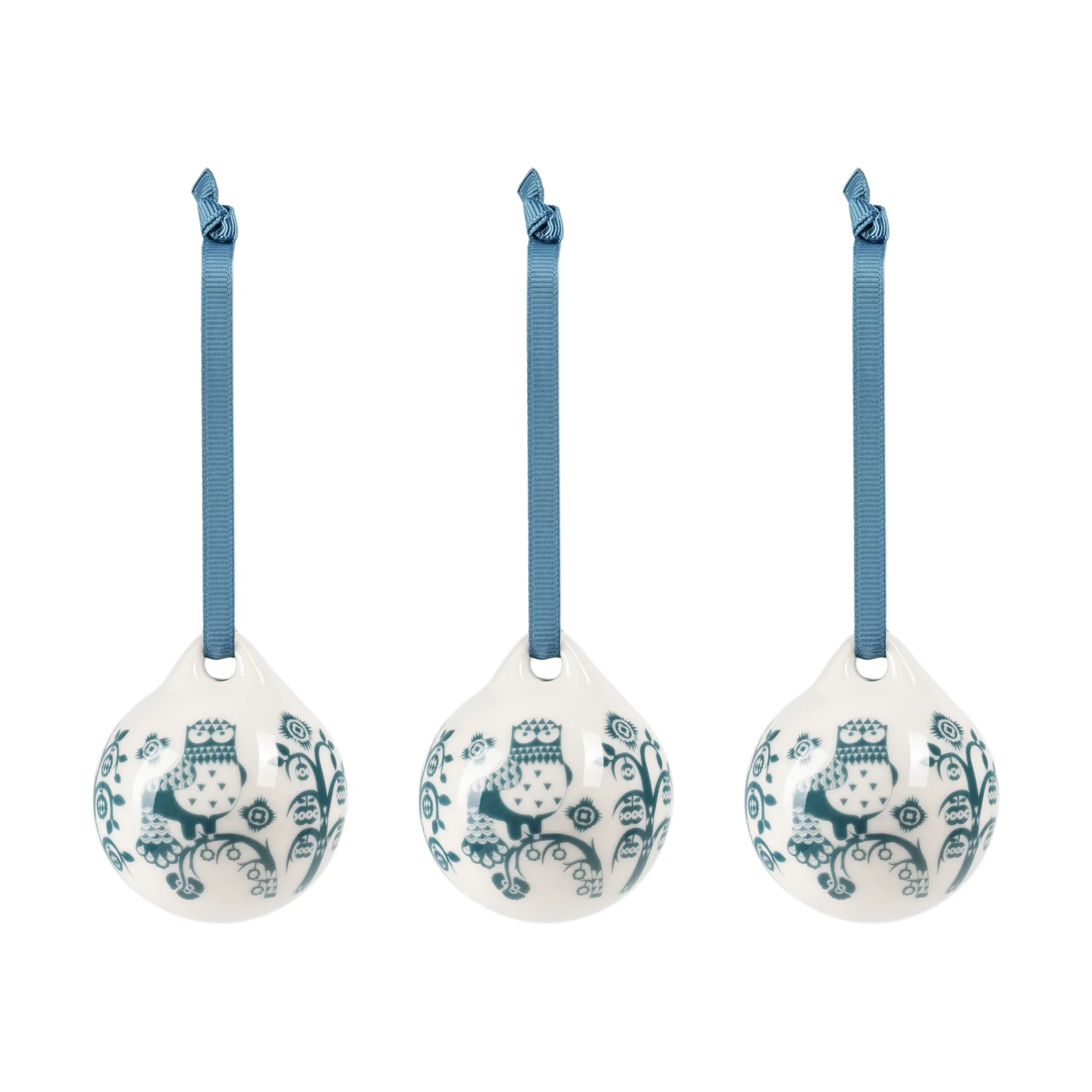 decoration, Steel blue, 5 cm, 3-pack Iittala | イッタラ