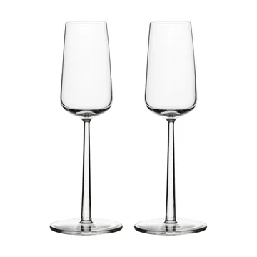 Essence シャンパングラス 2パック - clear 2-pack - Iittala | イッタラ