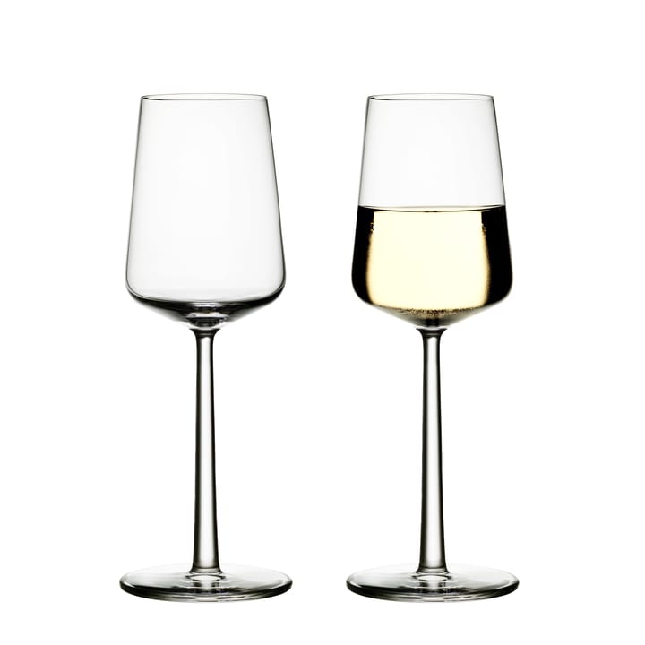 Essence ホワイト-ワイングラス 2パック - clear 2-pack - Iittala | イッタラ