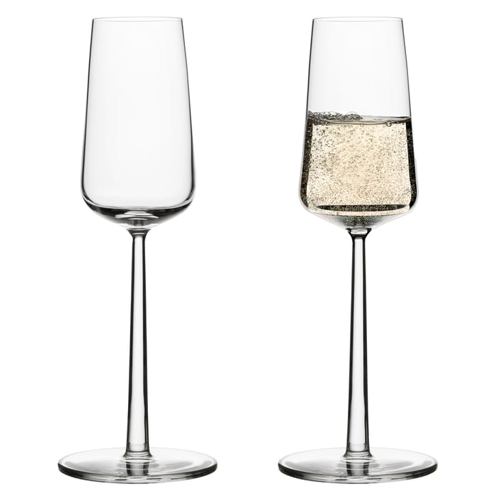 Essence シャンパングラス 2パック - clear 2-pack - Iittala | イッタラ