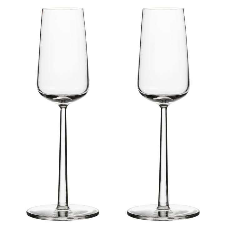 Essence シャンパングラス 2パック - clear 2-pack - Iittala | イッタラ