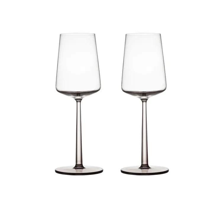 Essence ホワイト-ワイングラス 2パック - Linen, 33 cl - Iittala | イッタラ
