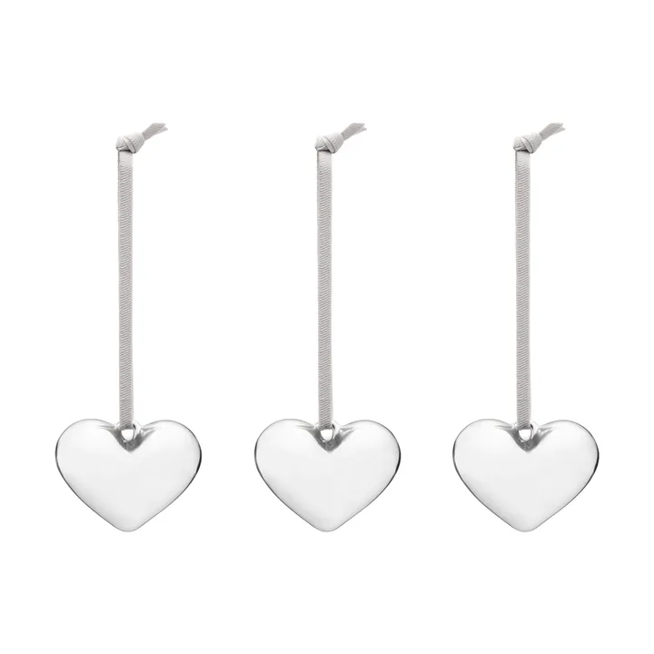 Iittala ガラスハート - ミラー 5 cm 3個セット - Iittala | イッタラ
