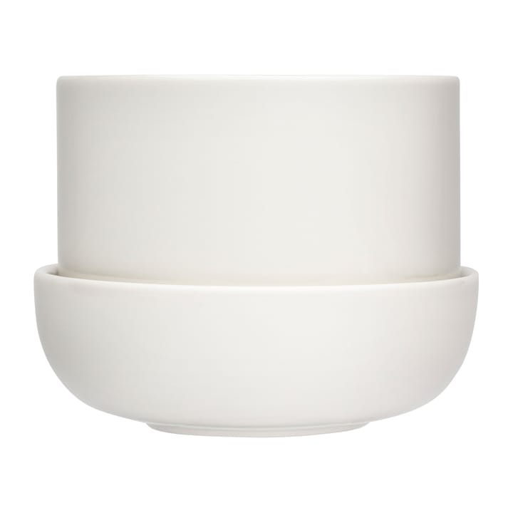 Nappula 植木鉢 ソーサー付き 130x170 mm - White - Iittala | イッタラ