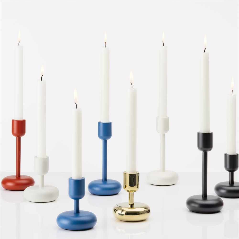 イッタラ　キャンドルホルダー　2点セット　 Nappula iittala Nappula White Candle Holders– Set of 2 - Special Offers