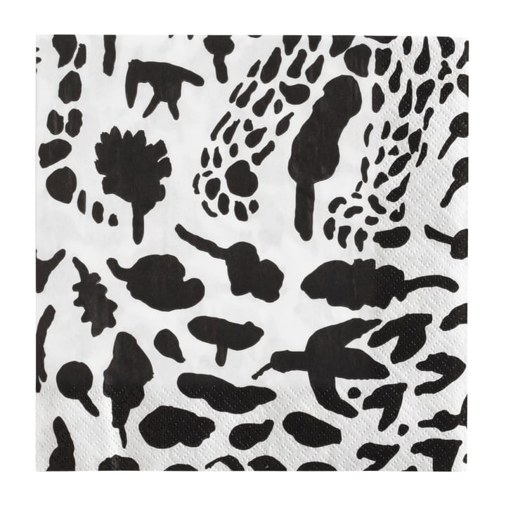 Oiva Toikka / オイバ トイッカ　チーター ナプキン 20枚セット - Black-white - Iittala | イッタラ