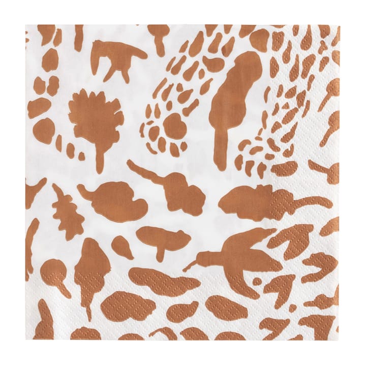 Oiva Toikka / オイバ トイッカ　チーター ナプキン 20枚セット - Brown-white - Iittala | イッタラ