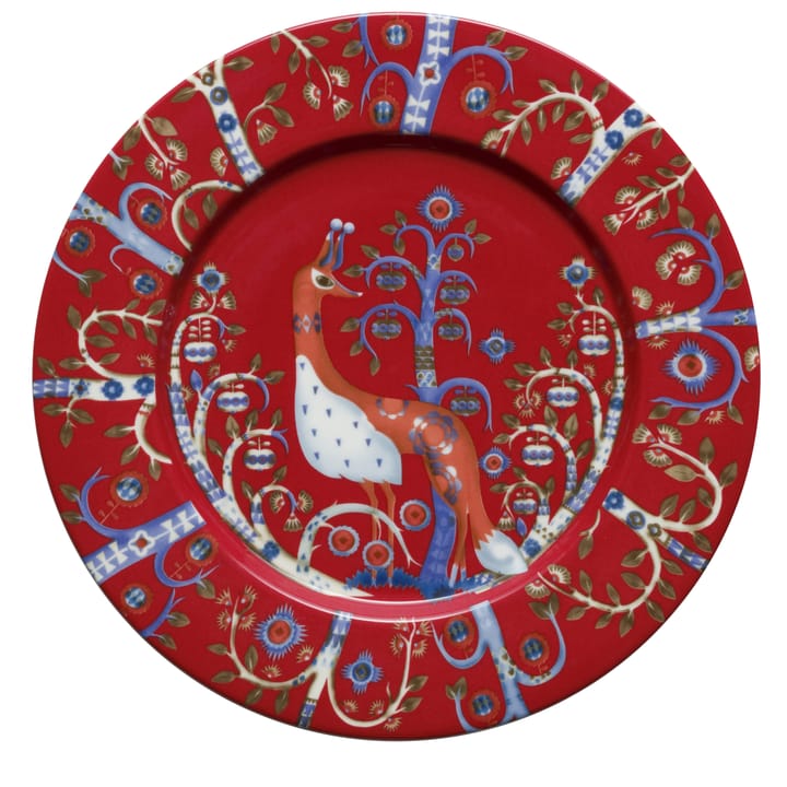 Taika/タイカ プレート 22 cm - red - Iittala | イッタラ