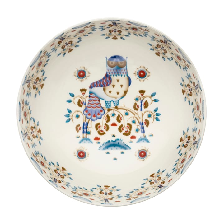 Taika/タイカ サービングボウル - white pattern - Iittala | イッタラ