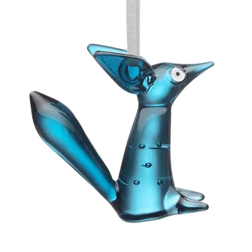 Vulpes ガラスデコレーション 8 cm - steel blue - Iittala | イッタラ