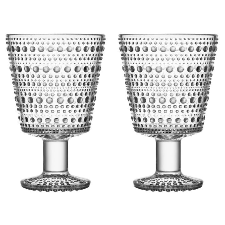 カステヘルミ ドリンキンググラス with stem 26 cl 2パック - Clear - Iittala | イッタラ