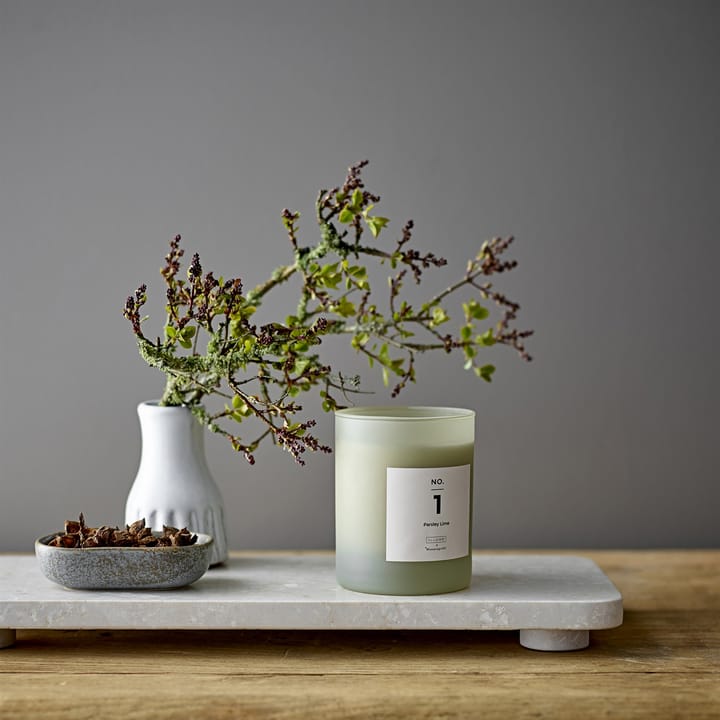 NO. 1 Parsley Lime 香り付き キャンドル, 200 g + giftbox Illume x Bloomingville
