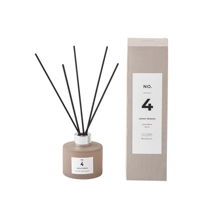 NO. 4 Lemon Verbena ディフューザー - 100 ml - Illume x Bloomingville
