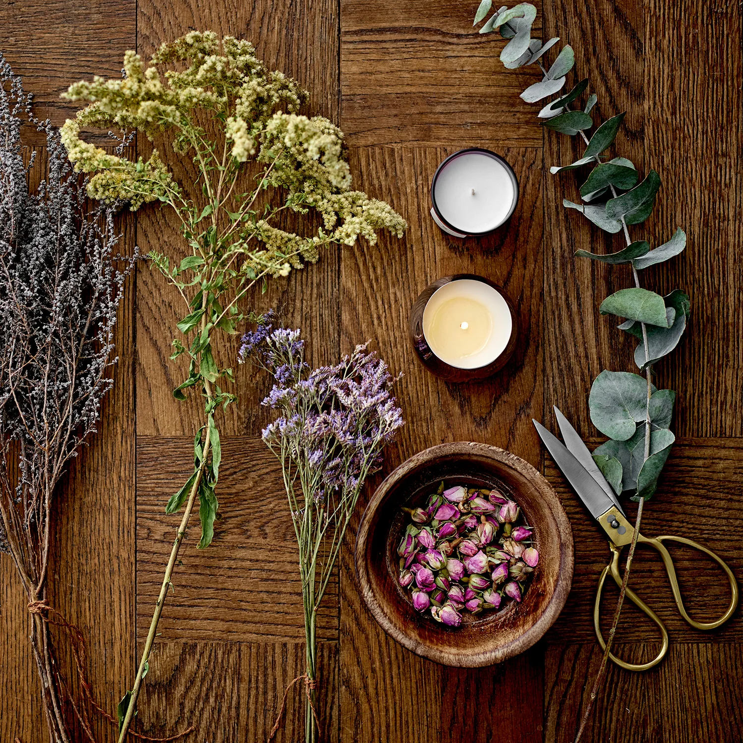 SEASONAL 香り付き キャンドル 3パック, 75 g Illume x Bloomingville