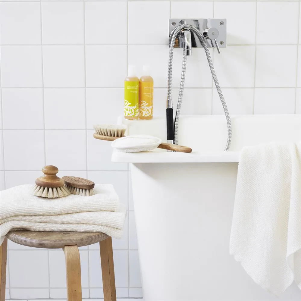 Iris Hantverk バスブラシ ハンドル付き, oljad ek Iris Hantverk | イリス ハントバーク