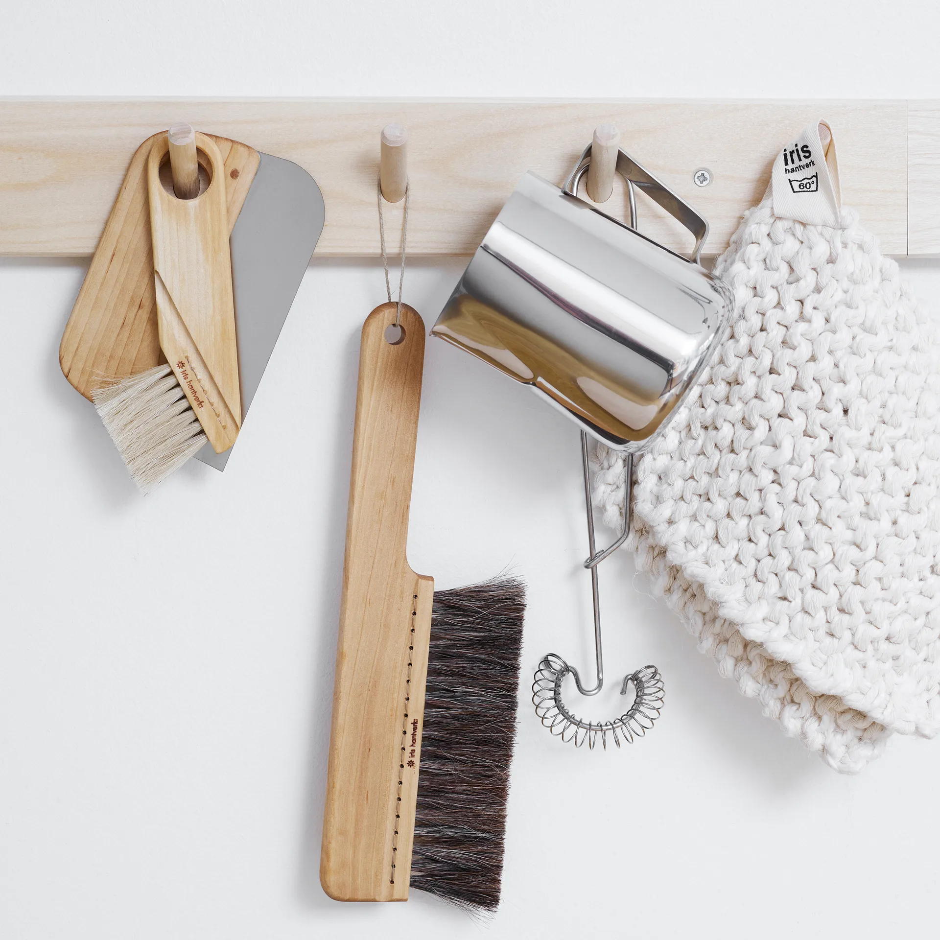 Iris hantverk pastry/ basting ブラシ, Oiled birch Iris Hantverk | イリス ハントバーク