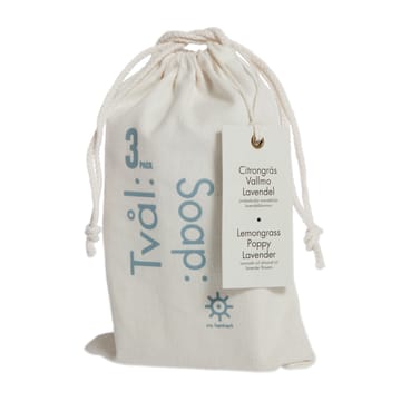 Iris hantverk soap 3パック - lemon grass-poppy seed-lavender - Iris Hantverk | イリス ハントバーク