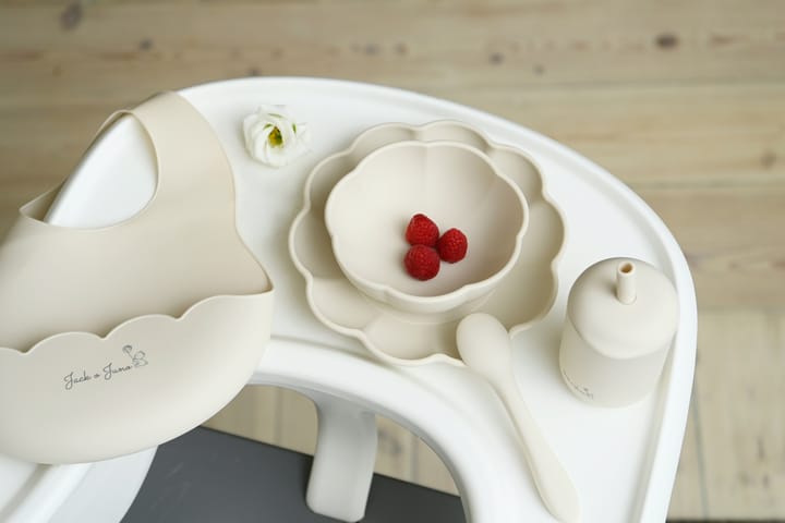 Little Poppy 子供用ディナーセット 4ピース, Cream Jack o Juno