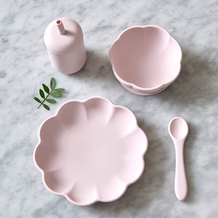 Little Poppy 子供用ディナーセット 4ピース, Light pink Jack o Juno