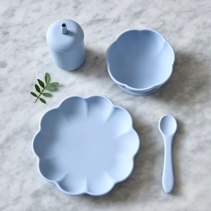 Little Poppy 子供用ディナーセット 4ピース, Pale blue Jack o Juno