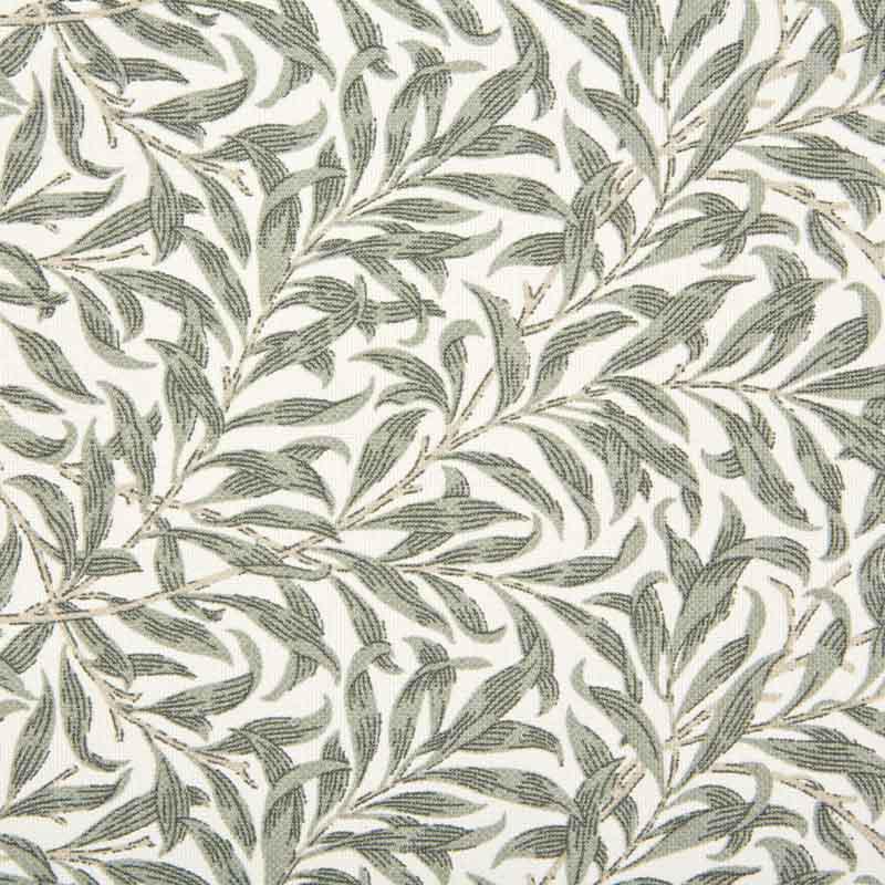 Ramas ファブリック, Olive green-white Jakobdals | ヤコブスダール