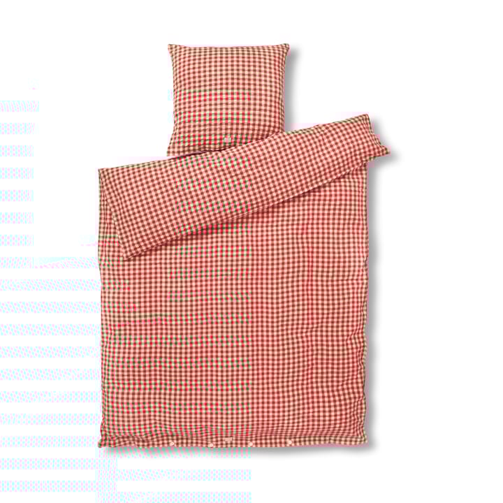 BækandBølge ベッドセット 150x210 cm - Red-yellow - Juna | ジュナ