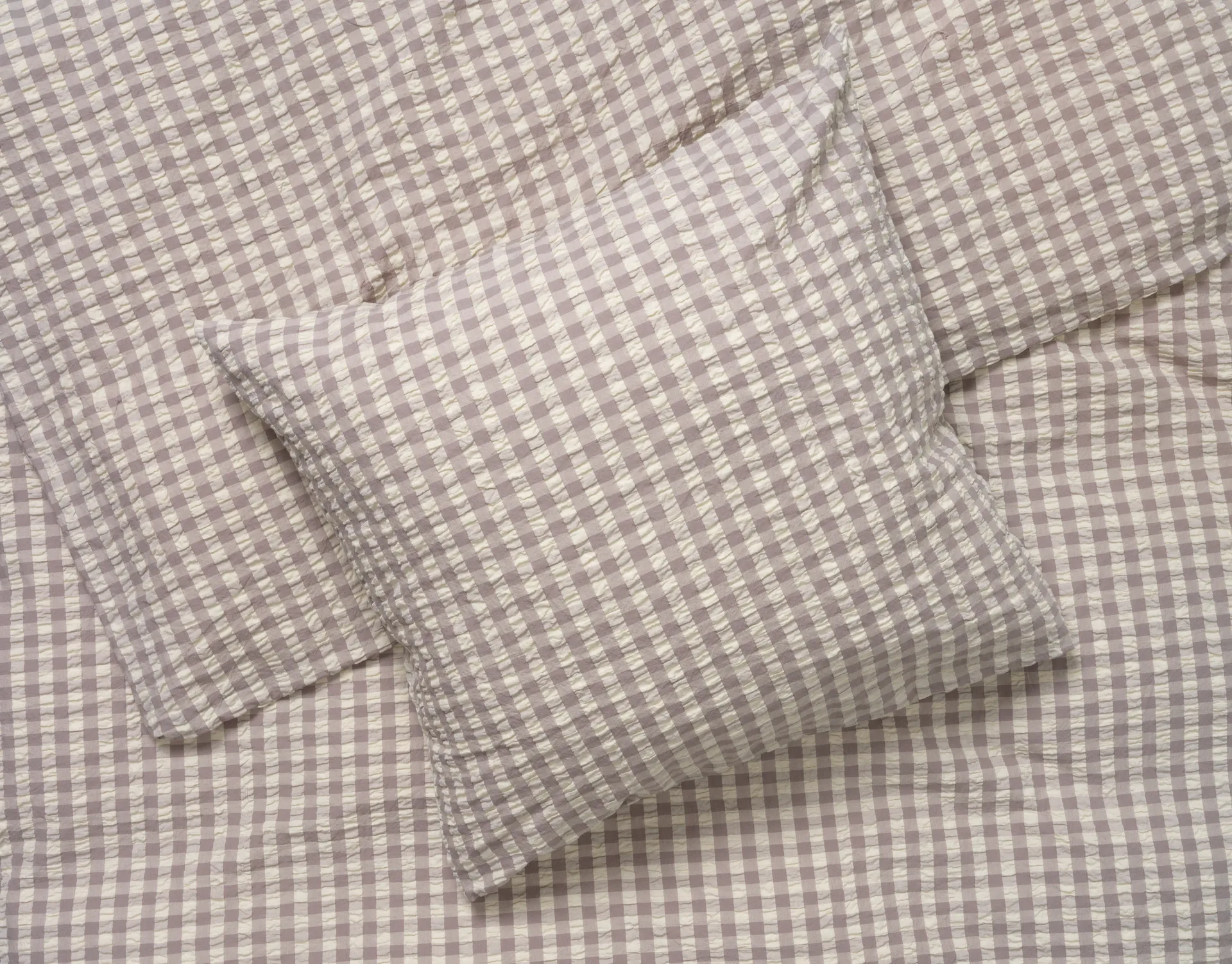 BækandBølge ベッドセット 220x220 cm, grey-birch Juna | ジュナ