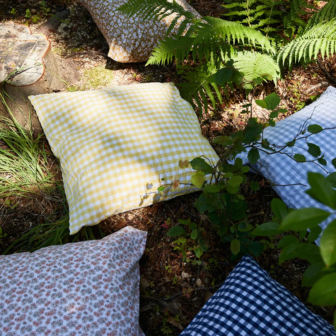 BækandBølge ピローケース 50x60 cm, Dark blue-white Juna | ジュナ