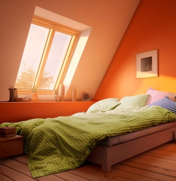 Bæk&Bølge 枕カバー 60x63 cm - Green-light pink - Juna | ジュナ