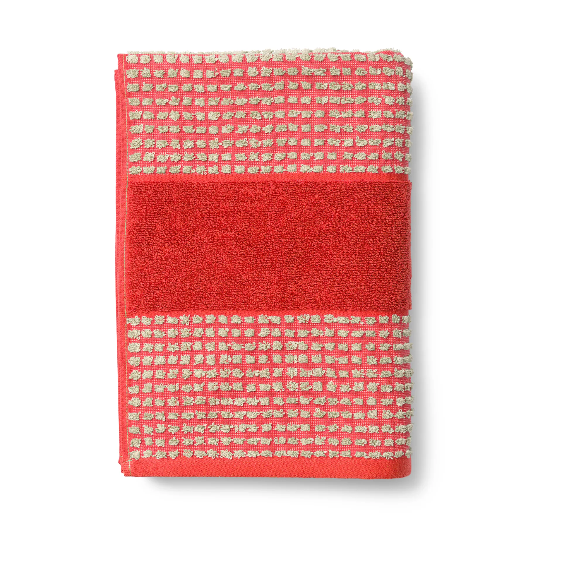 Check タオル 70x140 cm, Red-sand Juna | ジュナ