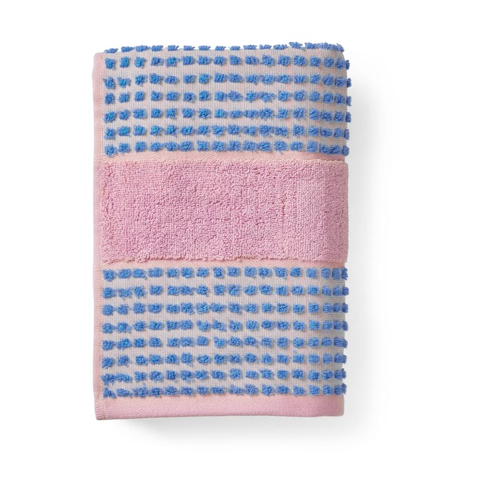 Check タオル 70x140 cm - Soft pink-blue - Juna | ジュナ