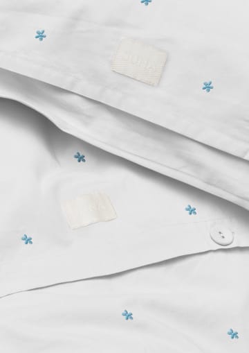 Daisy 寝具セット150x210 cm - White-light blue - Juna | ジュナ