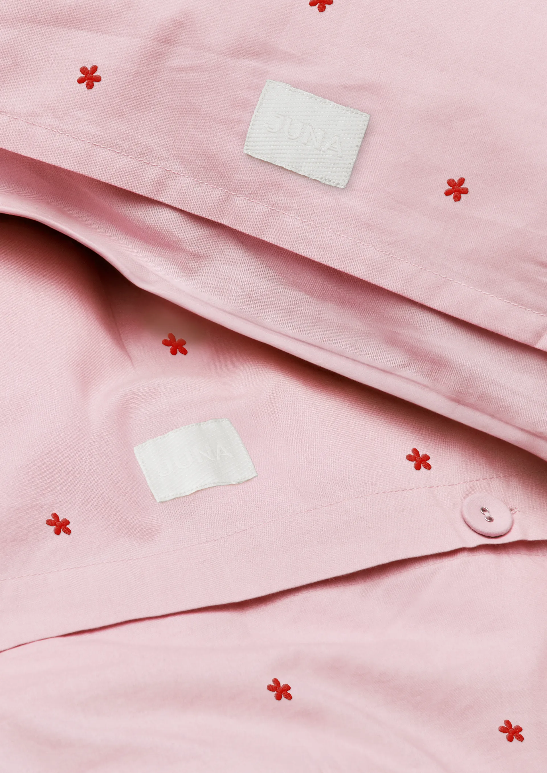 Daisy 寝具セット 220x220 cm, Pink-red Juna | ジュナ