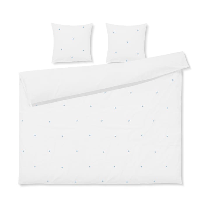 Daisy 寝具セット 220x220 cm - White-light blue - Juna | ジュナ