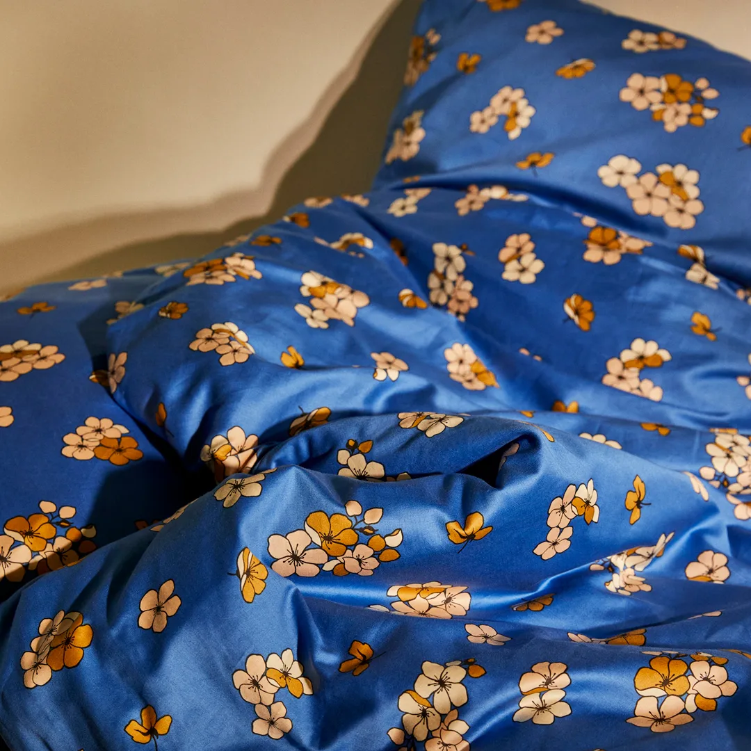 Grand Pleasantly 寝具セット 150x210 cm, Blue Juna | ジュナ