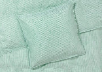 Monochrome Lines 寝具セット 150x210 cm - Green-white - Juna | ジュナ