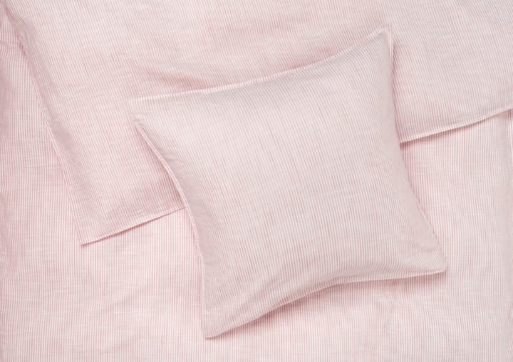 Monochrome Lines 寝具セット 150x210 cm - Pink-white - Juna | ジュナ