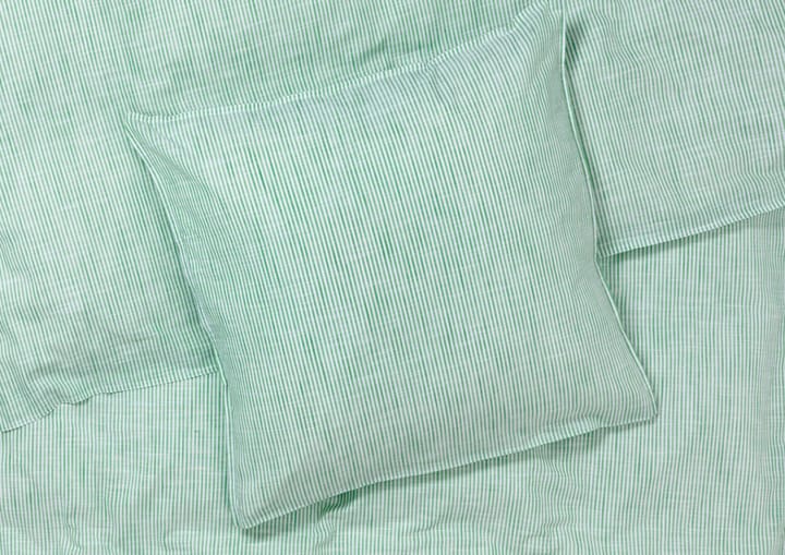Monochrome Lines 寝具セット 220x220 cm, Green-white Juna | ジュナ